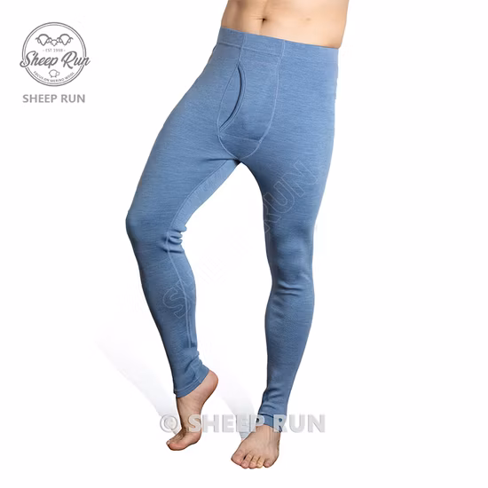 100% lã Merino masculina com absorção respirável anti