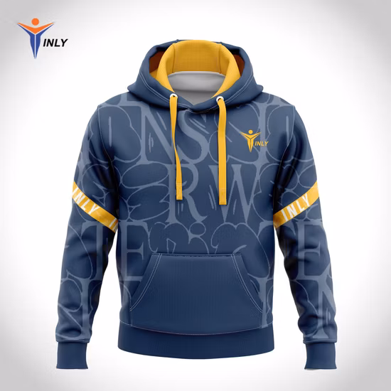 Fabricação OEM com design personalizado e moletons unissex com impressão de logotipo