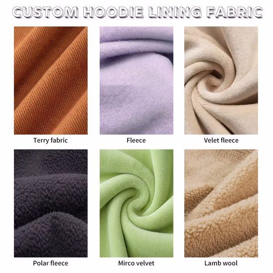 Hoodies com logotipo impresso personalizado para homens com capuz de algodão em branco simples de lã de inverno