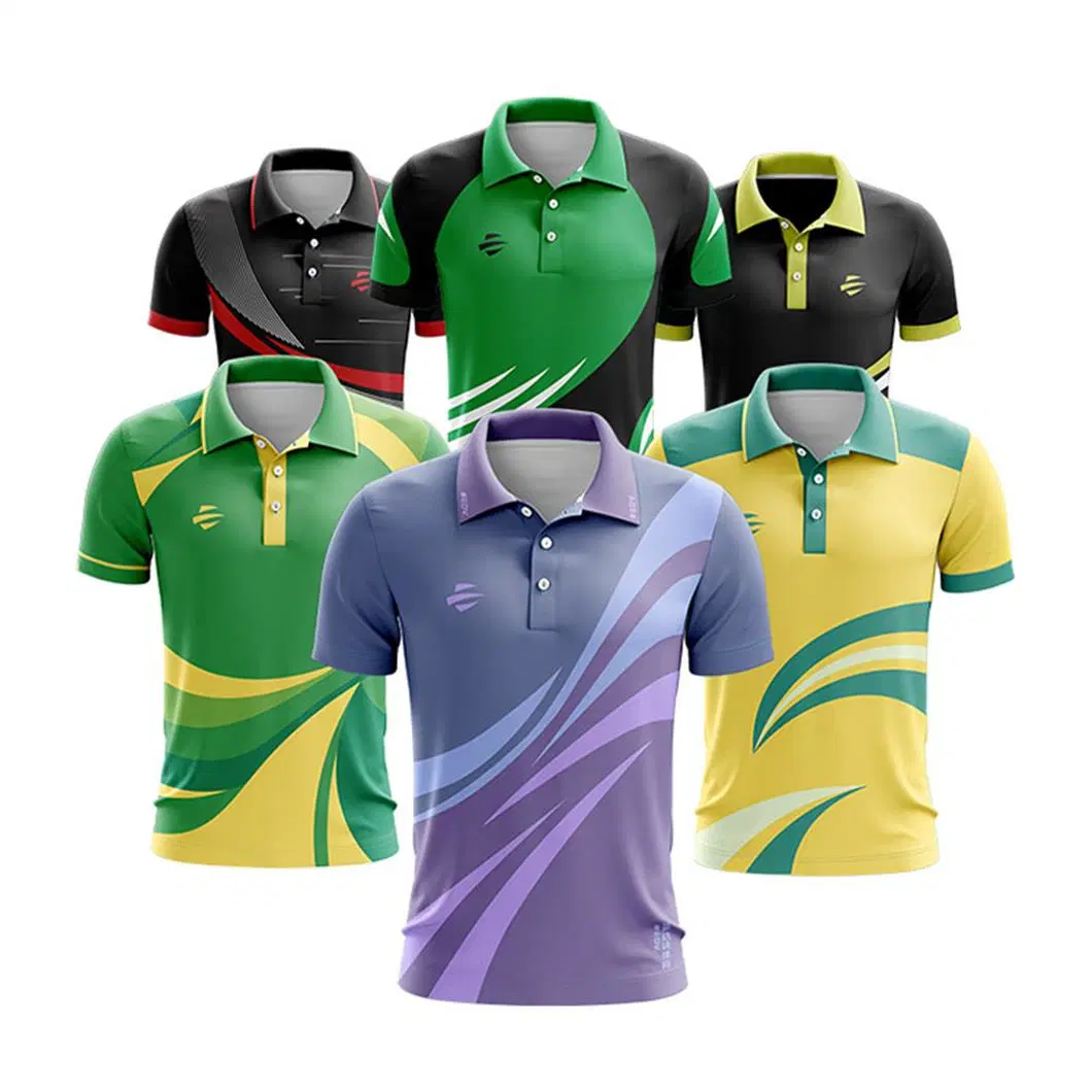 Drying Outdoor Leisure Activewear Dry Fit Polo Shirts Men